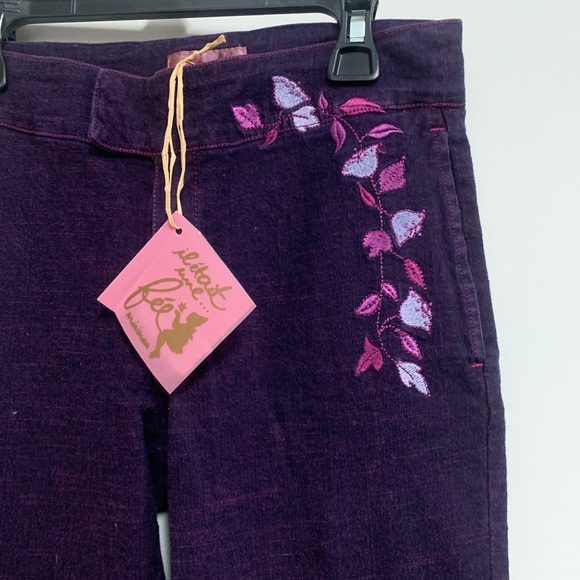 IL ÉTAIT UNE FÉE PURPLE ANKLE JEAN - Picture 3 of 6